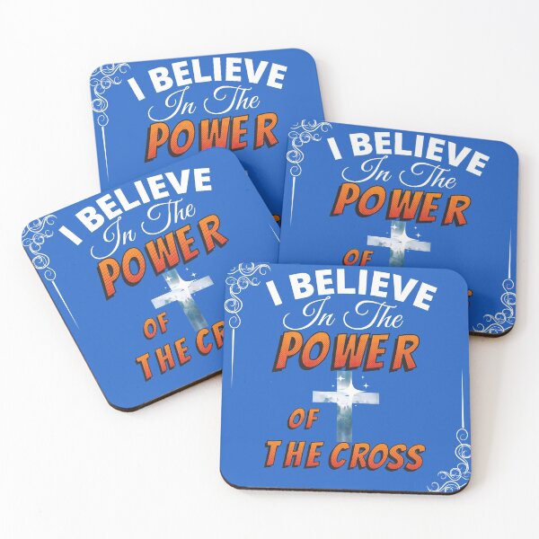 Item preview, I Believe in the Power of the Cross designed and sold by JohnSit.