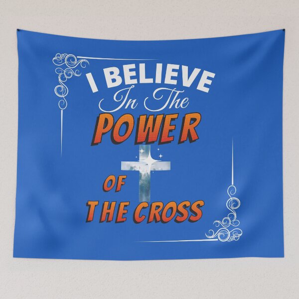 Item preview, I Believe in the Power of the Cross designed and sold by JohnSit.