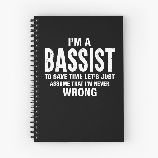 Item preview, I'm A Bassist And I'm Never Wrong Funny Xmas Birthday  designed and sold by ninapfvu.