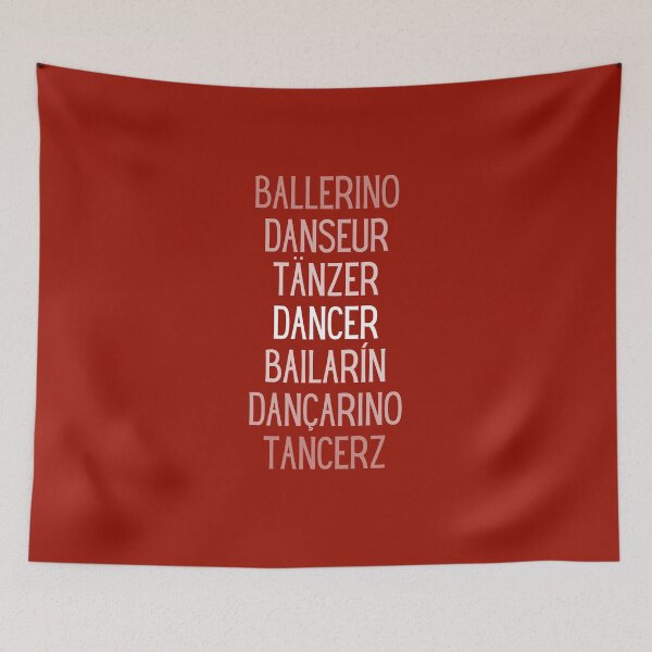 Item preview, Dancer, foreign languages designed and sold by Unchainthebeast.