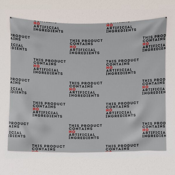 Item preview, This Product Contains No Artificial Ingredients  designed and sold by UnleyDesign.
