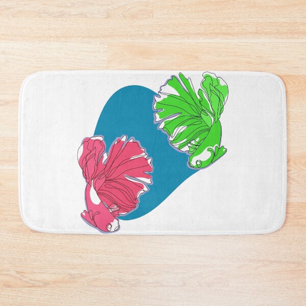 Item preview, Siamese fighting fishes designed and sold by Lineastic.