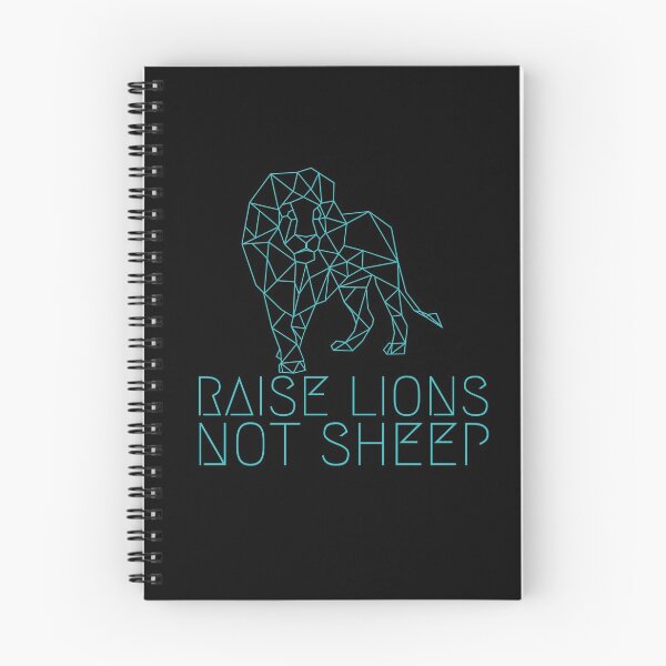Item preview, Raise Lions Not Sheep Design 3 designed and sold by SweetAndSpice.