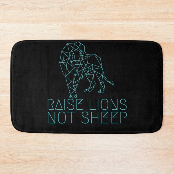 Item preview, Raise Lions Not Sheep Design 3 designed and sold by SweetAndSpice.