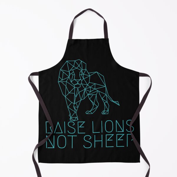 Item preview, Raise Lions Not Sheep Design 3 designed and sold by SweetAndSpice.