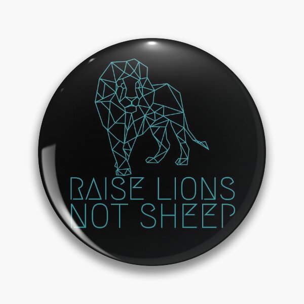 Item preview, Raise Lions Not Sheep Design 3 designed and sold by SweetAndSpice.