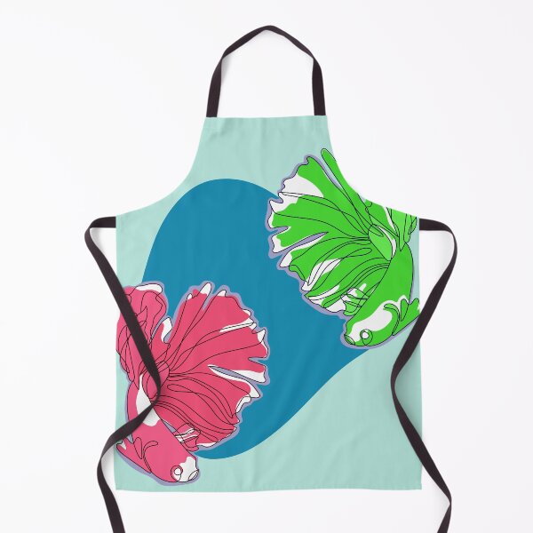 Item preview, Siamese fighting fishes designed and sold by Lineastic.