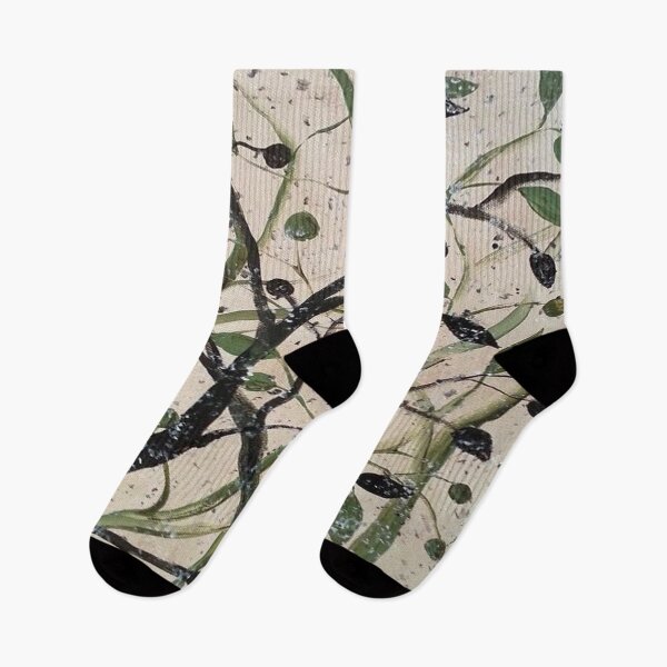 Item preview, Olive Branch Abstract Art designed and sold by taiche.