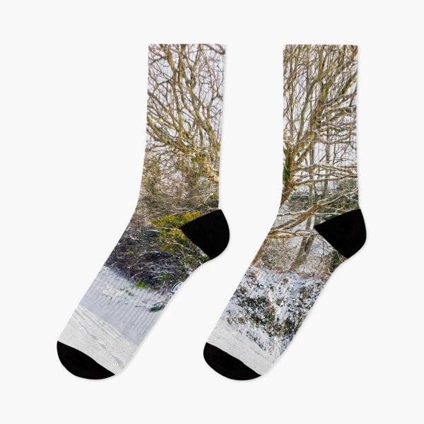 Item preview, Snow In Mylor Bridge designed and sold by Terri Waters Photography & Design.