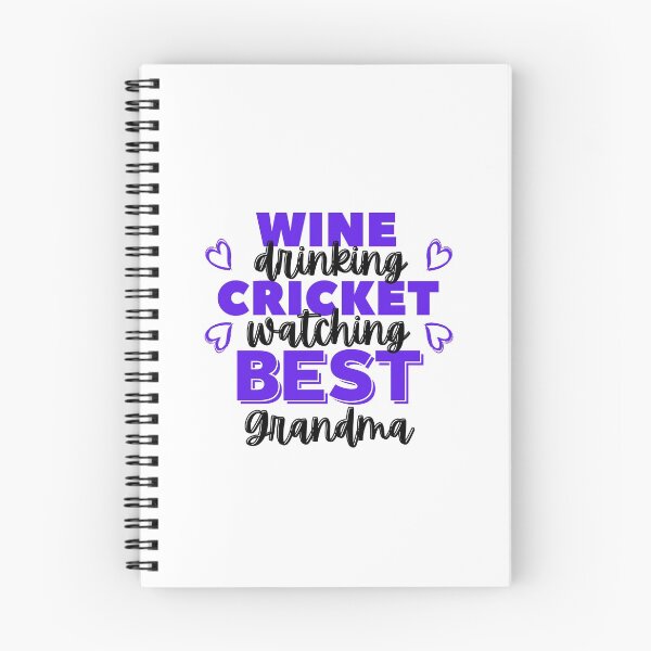 Item preview, Wine drinking. Cricket watching. Best grandma designed and sold by TheGreenGoat.