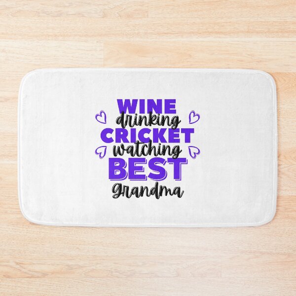 Item preview, Wine drinking. Cricket watching. Best grandma designed and sold by TheGreenGoat.