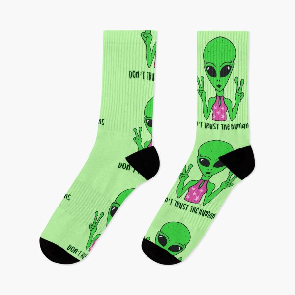 Item preview, Alien don’t trust the humans designed and sold by Anastasia Toska.