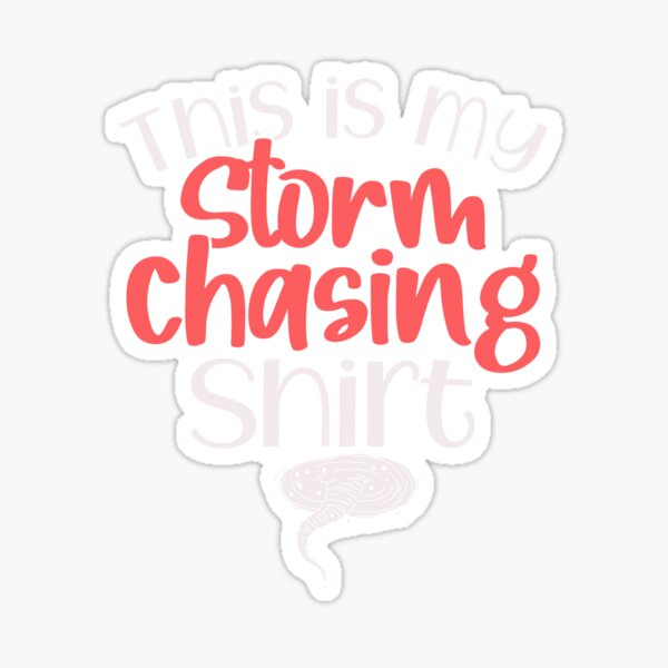 Vista previa del artículo con la obra «Esta es mi camiseta Storm Chasing regalo para Storm Chasers», diseñado y vendido por JokeGysen.