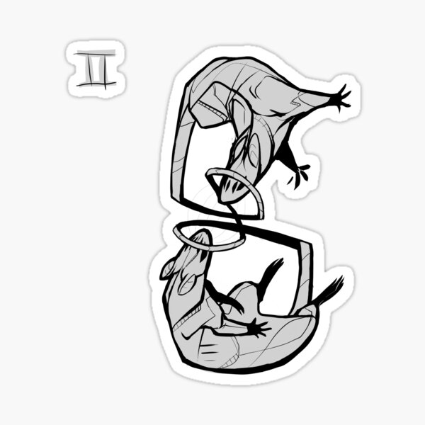 Item preview, DoubleZodiac - Gemini Rat designed and sold by Disasters.