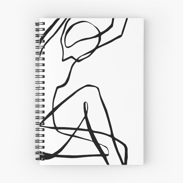 Aperçu de l'œuvre Danseur III - Dessin au trait créée et vendue par TheRedFinch.