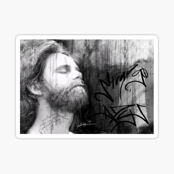 Strange Days - Jim Morrison - The Doors Sticker