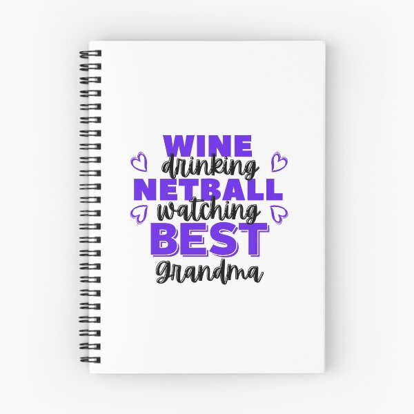 Item preview, Wine drinking. Netball watching. Best grandma designed and sold by TheGreenGoat.