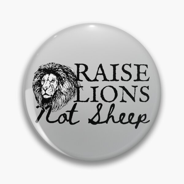 Item preview, Raise Lions Not Sheep Design 4 designed and sold by SweetAndSpice.