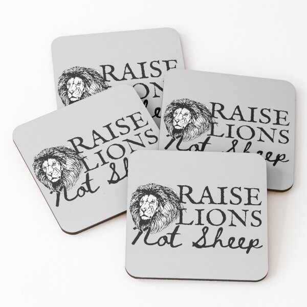 Item preview, Raise Lions Not Sheep Design 4 designed and sold by SweetAndSpice.