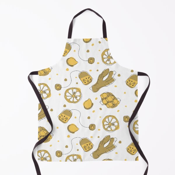 Item preview, Lemon ginger tea pattern designed and sold by MarcinkuGreta.