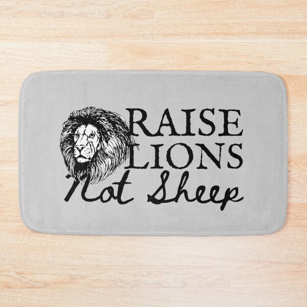 Item preview, Raise Lions Not Sheep Design 4 designed and sold by SweetAndSpice.
