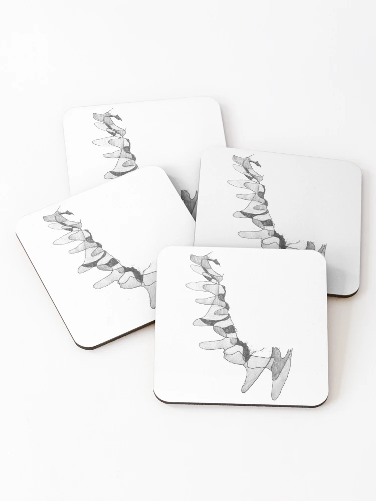 Thumbnail 1 of 5, Coasters (Set of 4), Shell designed and sold by davidgoble.