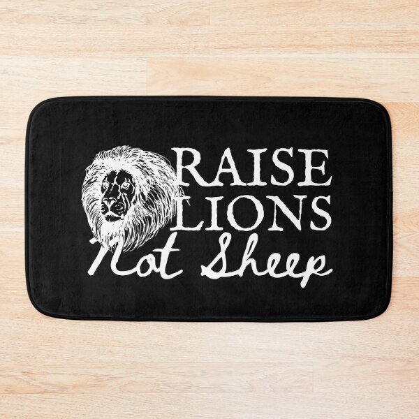 Item preview, Raise Lions Not Sheep Design 5 designed and sold by SweetAndSpice.