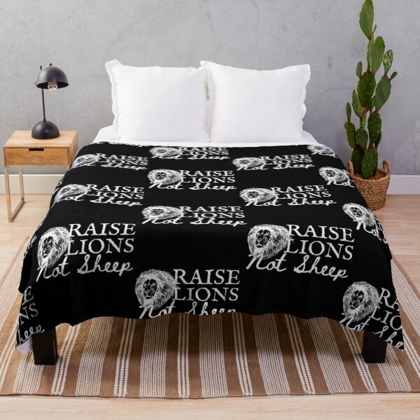 Item preview, Raise Lions Not Sheep Design 5 designed and sold by SweetAndSpice.