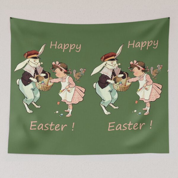Item preview, Retro Happy Easter  designed and sold by aapshop.