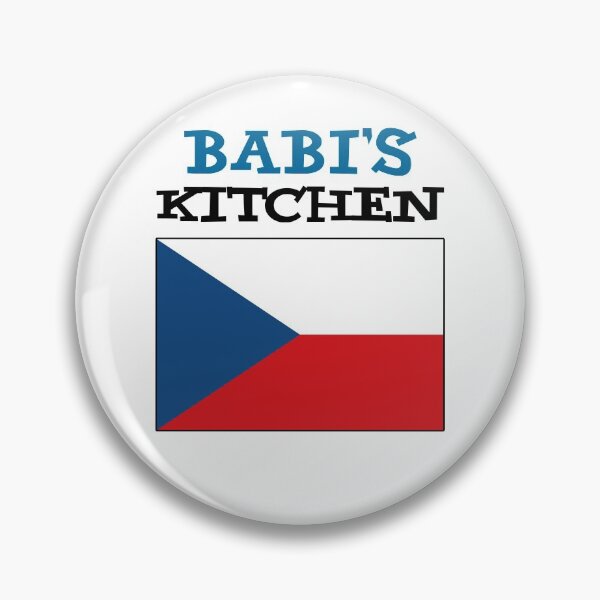 Item preview, Babi's Kitchen Featuring Czech Flag designed and sold by jaycartoonist.