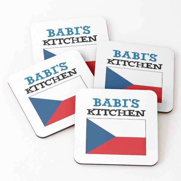Item preview, Babi's Kitchen Featuring Czech Flag designed and sold by jaycartoonist.