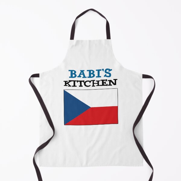 Item preview, Babi's Kitchen Featuring Czech Flag designed and sold by jaycartoonist.