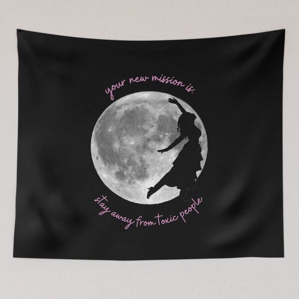 Item preview, YOU'RE NEW MISSION IS STAY AWAY FROM TOXIC PEOPLE designed and sold by EmotionArt.