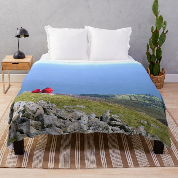 Item preview, View from Slieve Donard summit in Mourne Mountains designed and sold by NavorolArt.
