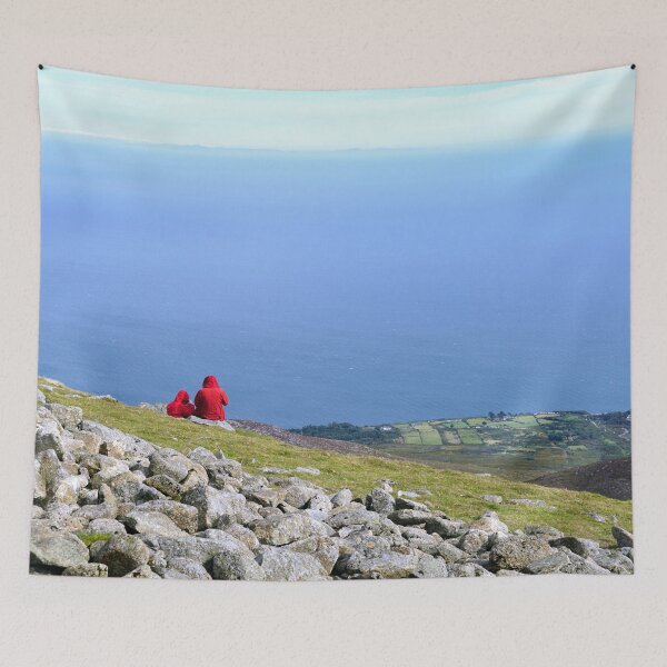 Item preview, View from Slieve Donard summit in Mourne Mountains designed and sold by NavorolArt.