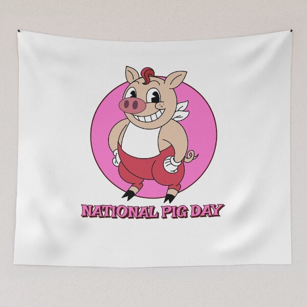 Item preview, National Pig Day designed and sold by Happy-PrintZ.