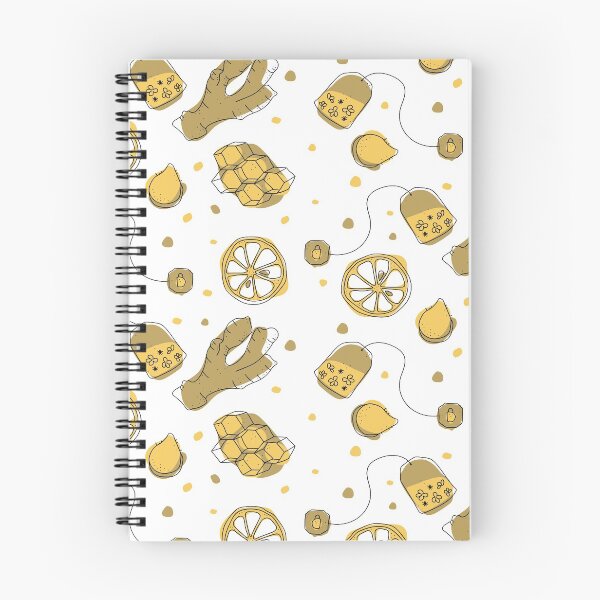 Item preview, Lemon ginger tea pattern designed and sold by MarcinkuGreta.