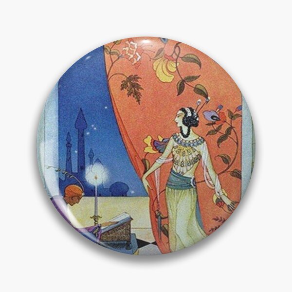 Artikelvorschau, Arabian Nights - virginia frances sterret fantasy artwork entworfen und verkauft von Vintage Designs +.