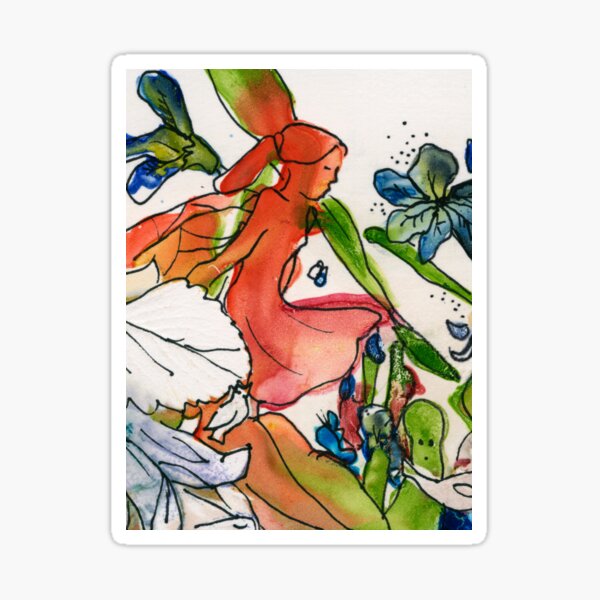 Rainbow Frolic Sticker