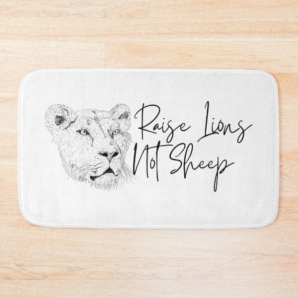 Item preview, Raise Lions Not Sheep Design 6 designed and sold by SweetAndSpice.