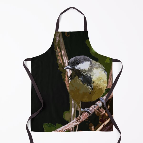 Item preview, r1435/ new finition 2021 Mésange charbonniére  - peinture -  1  (c)(h) by Olao-Olavia / Okaio Créations designed and sold by o.okaïo.