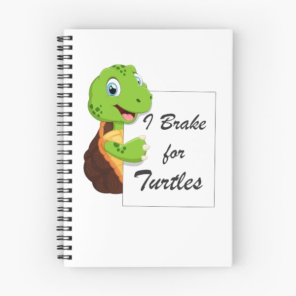 Item preview, I Brake for Turtles designed and sold by printrendstore.
