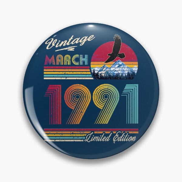 Item preview, March 1991 Birthday designed and sold by GreenSplash.