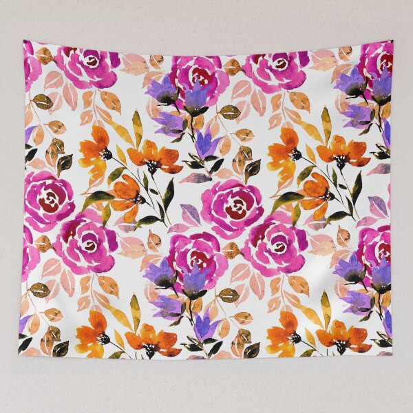 Item preview, Watercolor seamless pattern with flowers. designed and sold by NatalliaNovik.