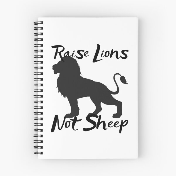 Item preview, Raise Lions Not Sheep Design 7 designed and sold by SweetAndSpice.