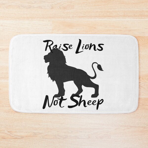 Item preview, Raise Lions Not Sheep Design 7 designed and sold by SweetAndSpice.