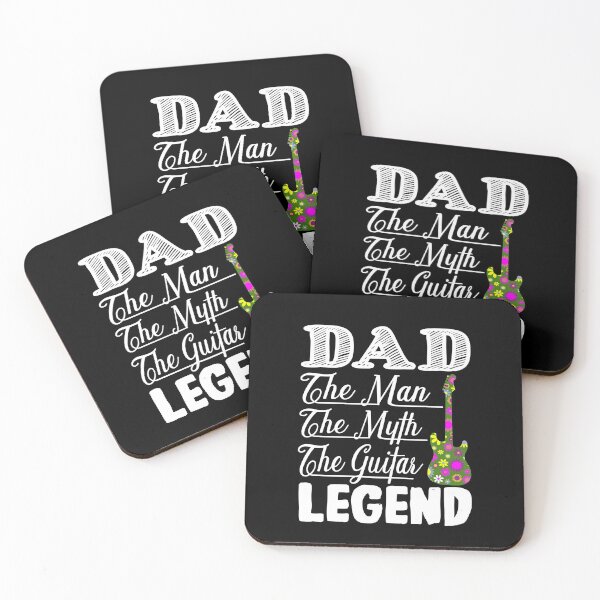 Item preview, Dad The Man The Myth The Guitar Legend designed and sold by Junkie-Worx.