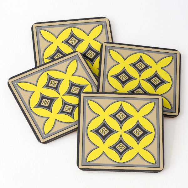 Item preview, Spring yellow Easter mandala pattern designed and sold by aapshop.
