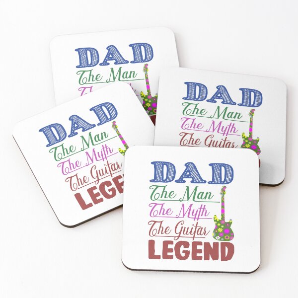 Item preview, Dad The Man The Myth The Guitar Legend designed and sold by Junkie-Worx.