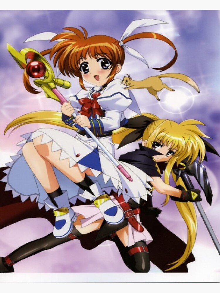 Mouse Pad Anime Mahou Shoujo Lyrical Nanoha Nanoha Takamachi Fate